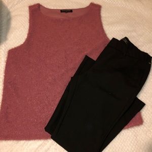 Sweatshirt and Black Pants